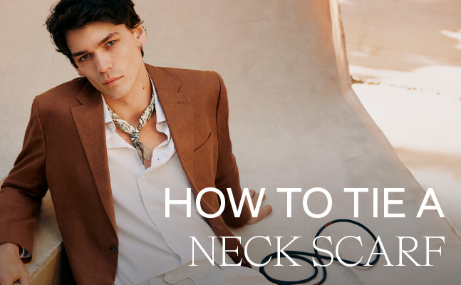 How to Tie A Neck Scarf